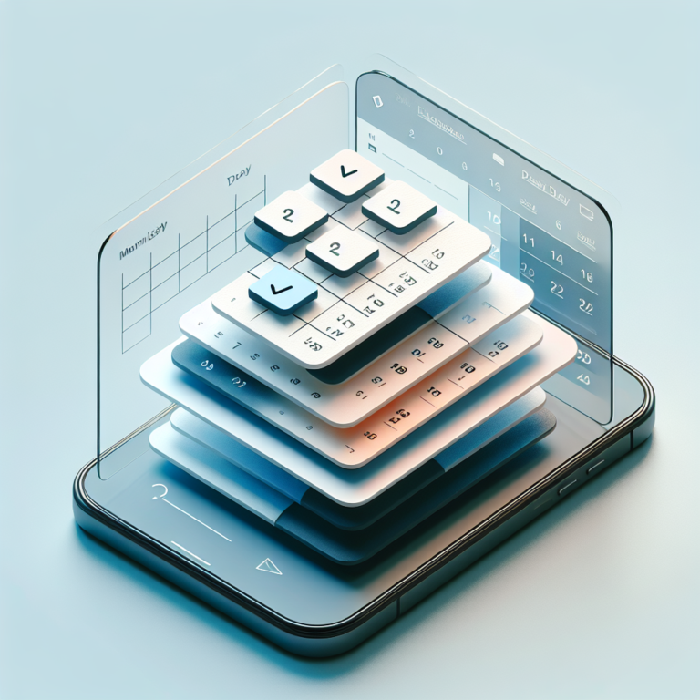 Minimalist Calendar Apps for Productivity