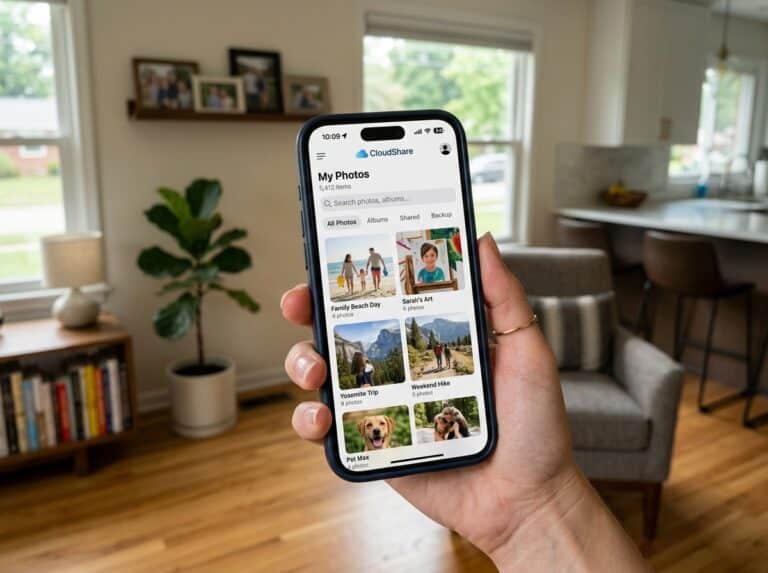 cloud photo storage for iphone