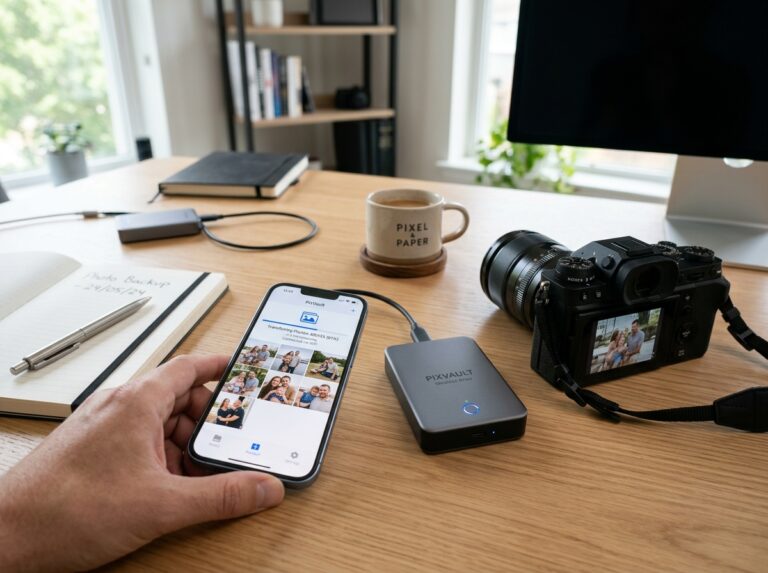 wireless photo backup drive